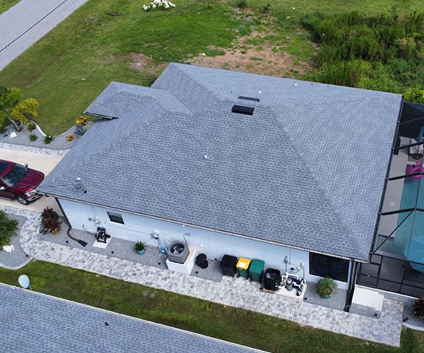GAF Shingle roof installation