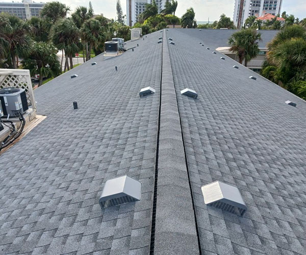 commercial shingle roof